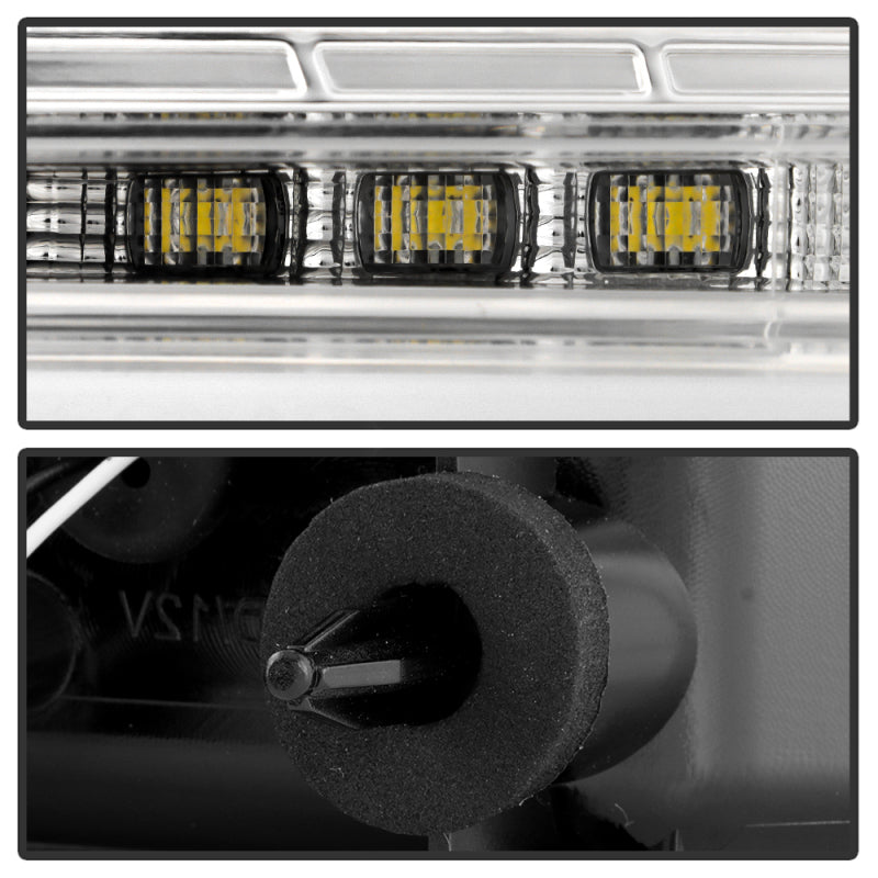 Spyder Chevy Camaro 16-18 Halogen LED Tail Lights Chrome ALT-YD-CCAM16HAL-SEQ-C 5087225 5087225 User 4