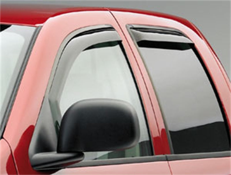 EGR 02-08 Dodge F/S Pickup Quad Cab New Body In-Channel Window Visors - Set of 4 (572451) 572451 572451 Photo - Mounted