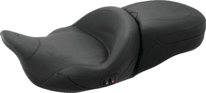 Mustang Motorcycle Mustang 08-21 Harley Electra Glide, Rd Glide, Rd King, Str Glide Touring Deluxe 1PC Seat - Black 79646 79646 Photo - Primary