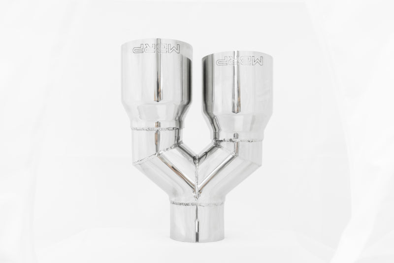 MBRP Universal T304 SS Dual Tip 3.5in OD/2.5in Inlet T5171 T5171 Photo - Close Up