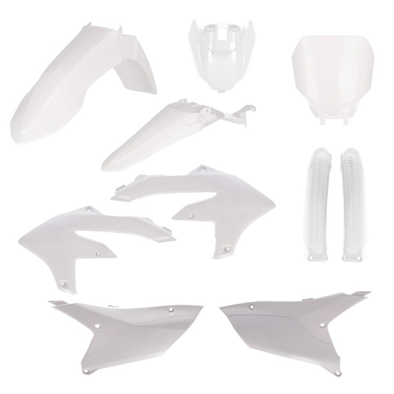 Acerbis 2024 Yamaha YZ250F/ 23-24 YZ450F/FX (w/Tank Cover) Full Plastic Kit - White 2979590002 2979590002 Photo - Primary