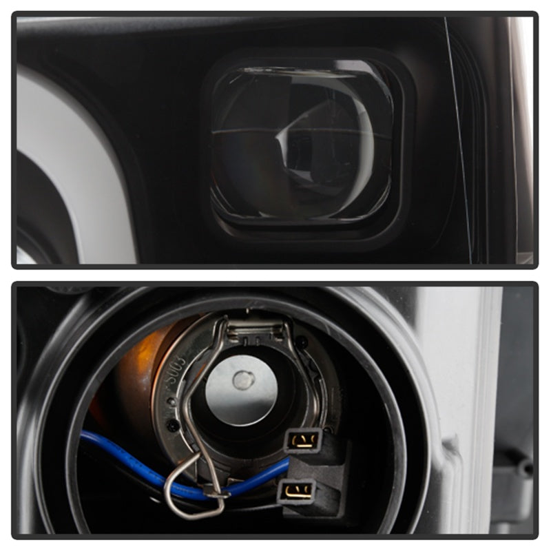 Spyder 18-19 Ford F-150 Proj Headlights - Halogen Model - LED Seq Turn - Blk PRO-YD-FF15018-LBSEQ-BK 5086648 5086648 Photo - Unmounted