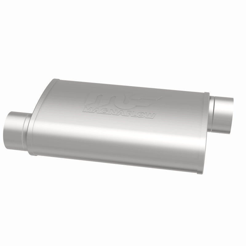 Magnaflow Muffler Mag 3in 409SS 14X4X9 3 O/O 11239 11239 360 Degree Image Set