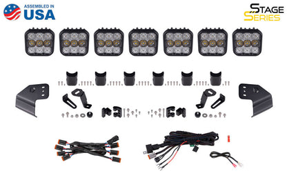 Diode Dynamics Bronco SS5 Sport CrossLink Windshield - Yellow Combo Lightbar Kit DD7233 DD7233 User 8