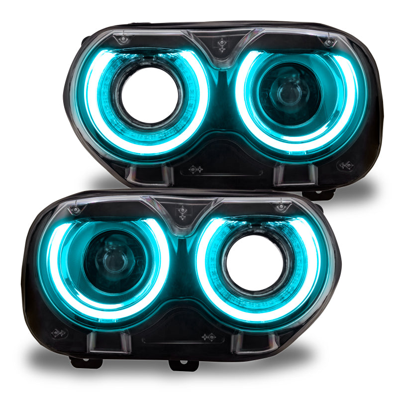 ORACLE Lighting Oracle 15-21 Dodge Challenger RGB+W Headlight DRL Upgrade Kit - ColorSHIFT 1329-330 1329-330 User 5