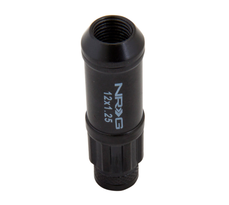 NRG Steel Lug Nuts with  Logo Dust Cap Cover LN-LS710BK-21 Photo - Primary