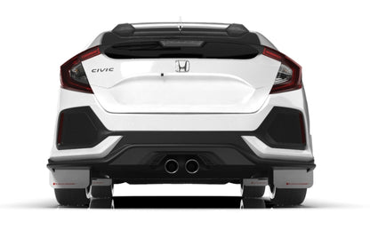 Rally Armor 17-19 Civic Sport Touring & Hatch only UR White Mud Flap w/ Red Logo MF51-UR-WH/RD MF51-UR-WH/RD User 1