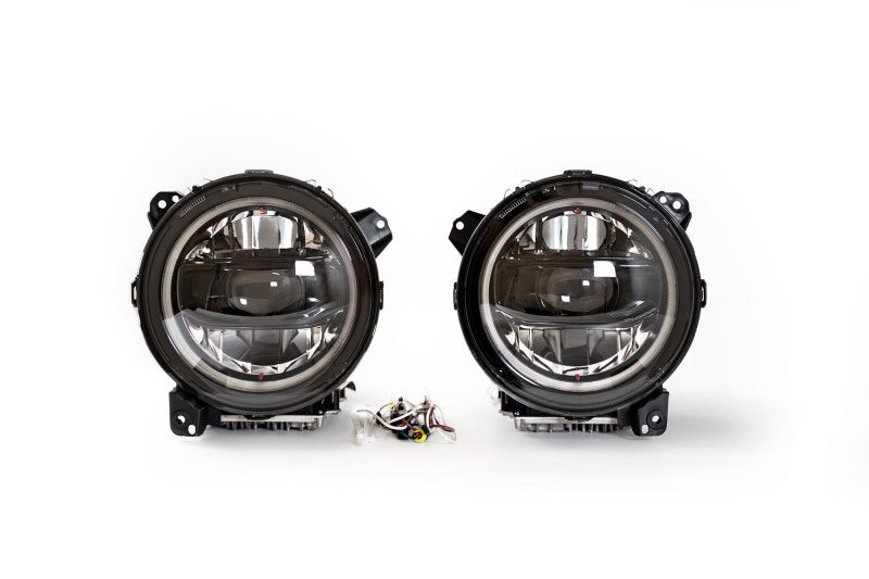 DV8 Offroad 18-22 Jeep Gladiator Wrangler LED Projector Headlights HLCJL-02 HLCJL-02 User 9