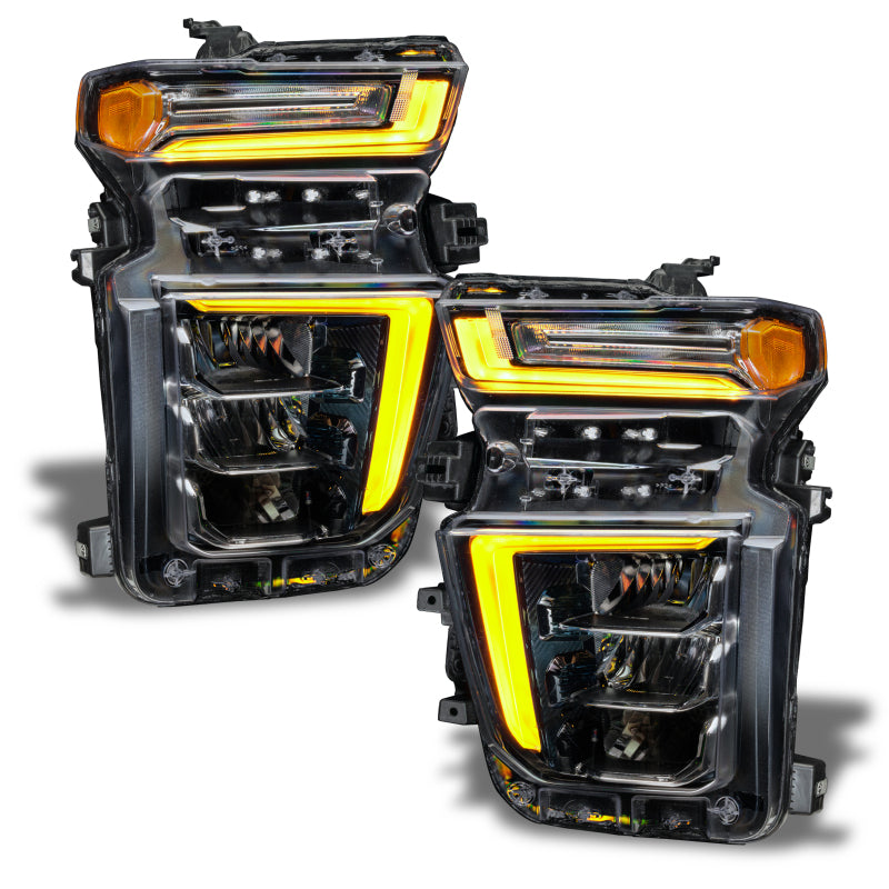 ORACLE Lighting Oracle 20-21 Chevy Silv HD 2500/3500 RGB+W Headlight DRL Upgrade Kit - ColorSHIFT w/ BC1 Controller 1452-335 1452-335 Photo - Close Up