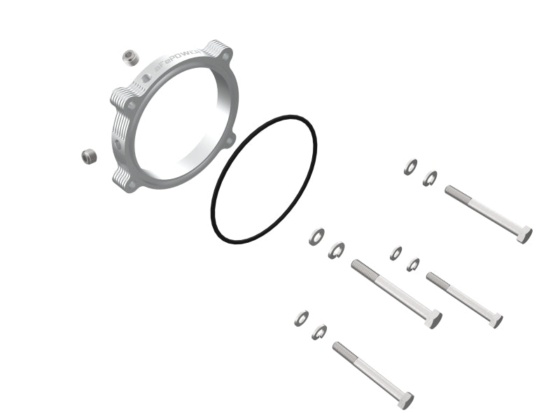 aFe Silver Bullet Throttle Body Spacers TBS Ram 1500 TRX 2021 V8-6.2L 46-32011 46-32011 Photo - Unmounted