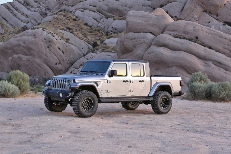 Fabtech 2020 Jeep Gladiator JT 6 Cyl 4WD 3in Sport II System w/DL 2.25 N/R Shocks K4163DL K4163DL Photo - Mounted