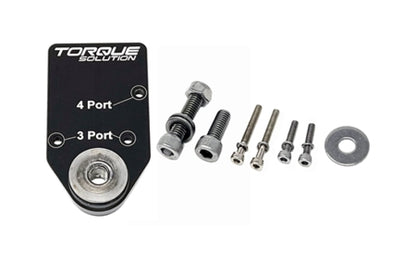 Torque Solution Billet MAC Valve Mount Bracket - For 3/4 Port MAC Solenoid Valves TS-UNI-646 TS-UNI-646 User 1