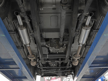 aFe 02-08 Mercedes-Benz G500 L6-3.0L (tt) Vulcan Series 2.5in 304 SS  Cat-Back Exhaust System 49-36501 49-36501 Photo - Mounted