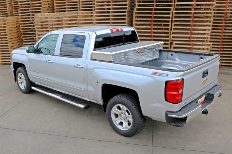 Dee Zee Deezee Universal Tool Box - Red Crossover - Single Lid BT Alum Full Size DZ8170 DZ8170 Photo - Mounted