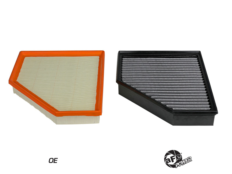 aFe Magnum FLOW OE Replacement Filter w/ Pro Dry S Media 2020 Toyota Supra (A90) L6-3.0L (t) 31-10296 31-10296 Photo - Unmounted