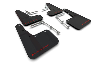 Rally Armor 20-22 Toyota GR Yaris Hatchback Black Mud Flap w/ Red Logo MF74-UR-BLK/RD MF74-UR-BLK/RD Photo - Primary