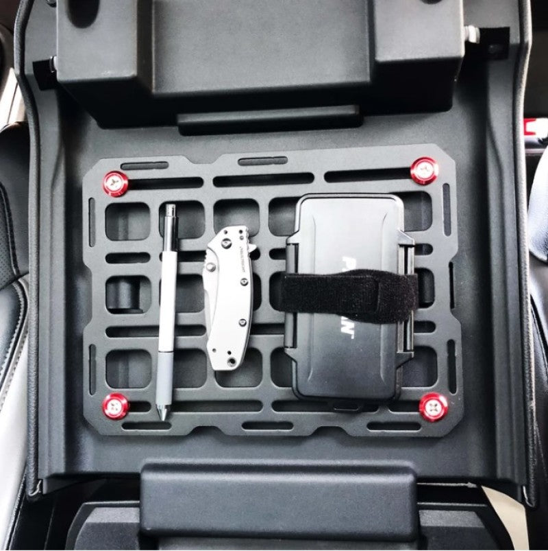 BuiltRight Industries 10in x 7.5in Tech Plate Steel Mounting Panel - Black 201011 201011 User 1