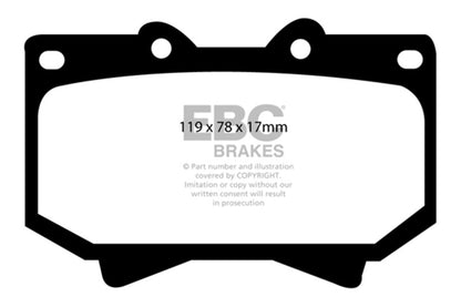 EBC Disc Brake Pad Set DP51319NDX Photo - Primary