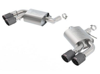 Borla 2016 Chevy Camaro SS V8 AT/MT ATAK Rear Section Exhaust w/o Dual Mode Valves 11921CFBA 11921CFBA Photo - Primary