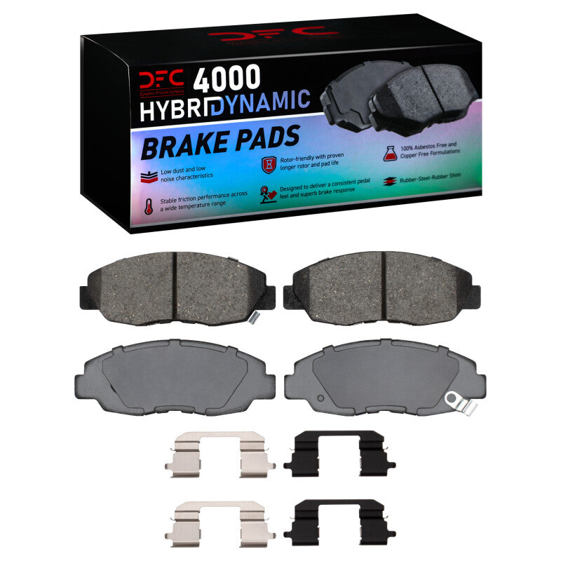 DFC DFC 4000 HybriDynamic Brake Pads Brakes, Rotors & Pads Brake Pads - OE main image