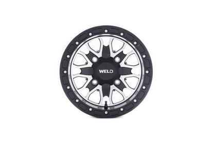Weld UTV RF Series Raptor U501 15x8 Raptor Beadlock 4x156 4BS Satin BLK MIL U501B8043400 U501B8043400 User 1