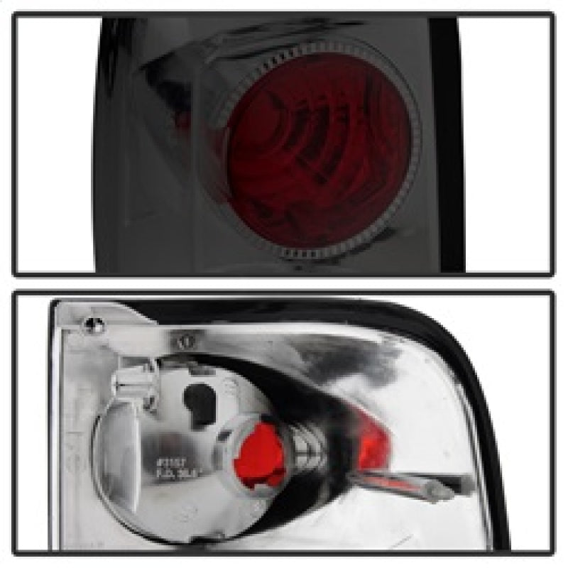 Spyder Ford F150 side 04-08 (Not Fit Heritage & SVT)Euro Tail Lights Smke ALT-YD-FF15004-SM 5003294 5003294 Photo - Unmounted