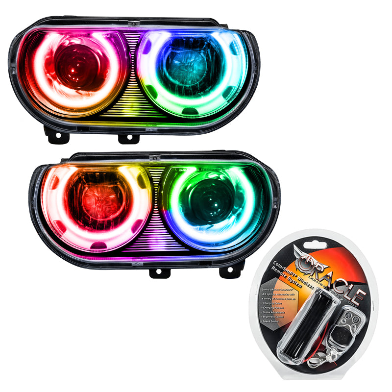 ORACLE Lighting Oracle 08-14 Dodge Challenger SMD HL (HID Style) - ColorSHIFT 7132-330 7132-330 Photo - Primary