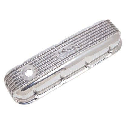 Edelbrock Valve Cover, Classic Series, Chevrolet, 1965 & Later 396-502 V8 4185 Photo - out of package
