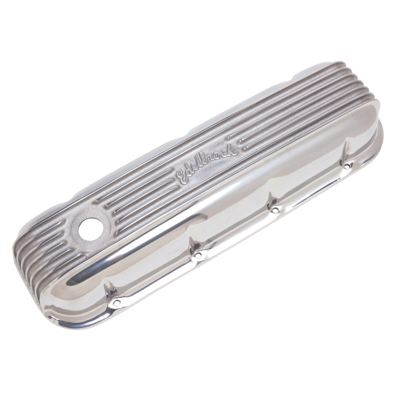 Edelbrock Valve Cover, Classic Series, Chevrolet, 1965 & Later 396-502 V8 4185 Photo - out of package