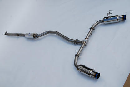 Invidia 2022+ Honda Civic Si (1.5T) 70mm N1 Cat Back Exhaust - Burnt TI Tips HS22HS4GD1STL HS22HS4GD1STL User 1