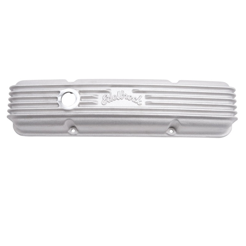Edelbrock Valve Cover, Classic Series, Chevrolet, 1959-1986 262-400 CID V8 41439 Photo - Unmounted