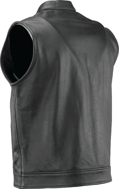 Kuryakyn Leather By River Road Vandal Club Vest Black - Small 094398 094398 User 1