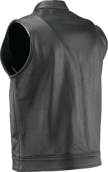 Kuryakyn Leather By River Road Vandal Club Vest Black - Small 094398 094398 User 1