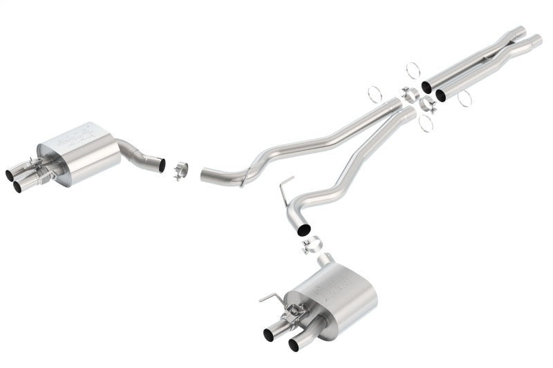 Borla 15-16 Ford Mustang Shelby GT350 5.2L ATAK Cat Back Exhaust (Uses Factory Valence) 140684 140684 Photo - Primary