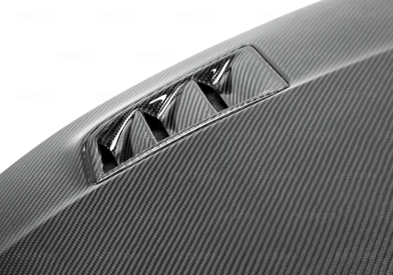 Seibon 06-07 Honda Civic 4 Door MGII-Style Carbon Fiber Hood HD0607HDCV4D-MGII HD0607HDCV4D-MGII Photo - Primary