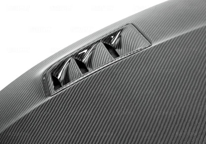 Seibon 06-07 Honda Civic 4 Door MGII-Style Carbon Fiber Hood HD0607HDCV4D-MGII HD0607HDCV4D-MGII Photo - Primary