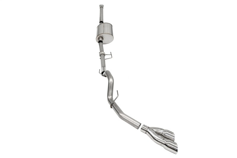 CORSA Performance Corsa 2021-2022 Ford F-150 SuperCrew/6.5in Bed 3.5L V6 Sport Cat-Back Single Side Exit-Polished 21169 21169 Photo - Primary