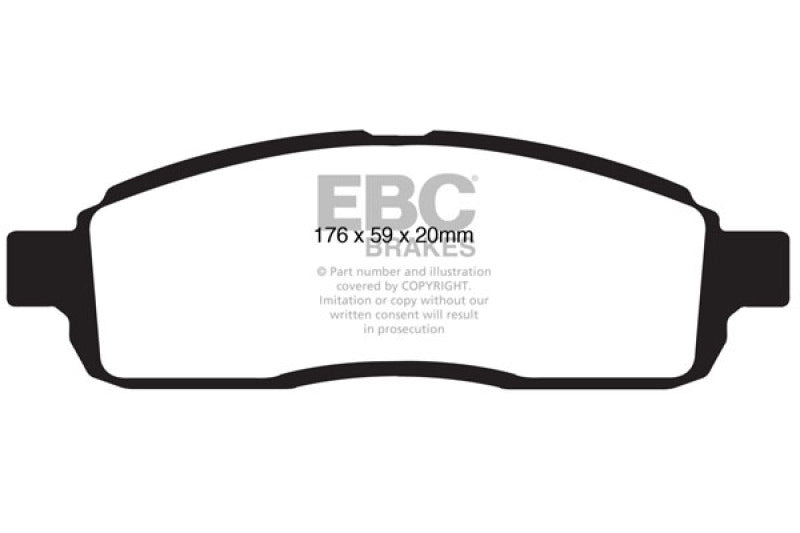 EBC Disc Brake Pad Set DP61843 Photo - Primary