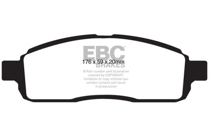 EBC Disc Brake Pad Set DP61843 Photo - Primary