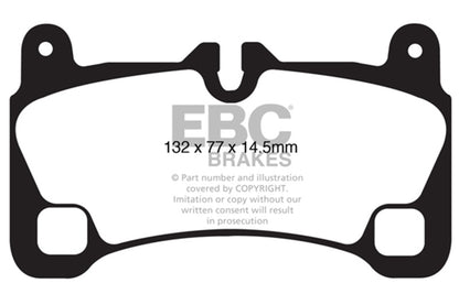 EBC Disc Brake Pad Set DP41836R Photo - Primary