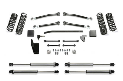 Fabtech 2020 Jeep Gladiator JT 6 Cyl 4WD 3in Trail System w/DL 2.25 N/R Shocks K4167DL K4167DL Photo - Primary
