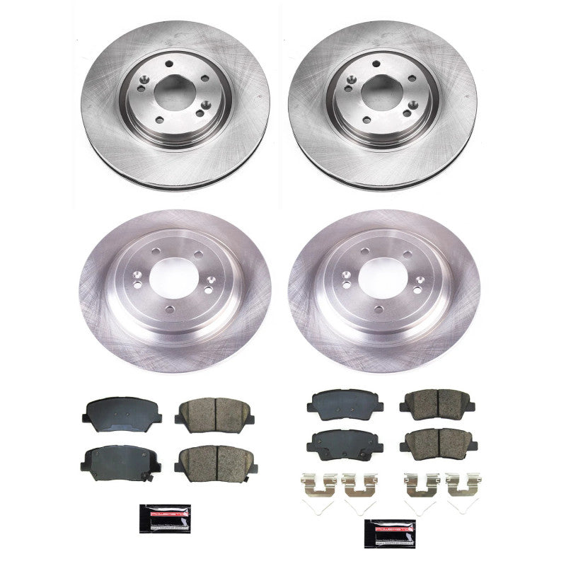 PowerStop Power Stop 19-21 Hyundai Nexo Front & Rear Autospecialty Brake Kit KOE8612 KOE8612 Photo - Primary