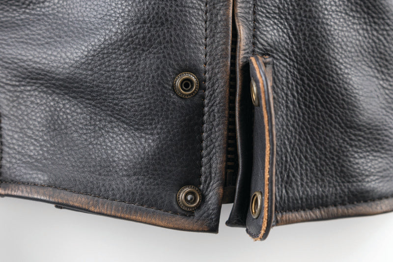 Kuryakyn Leather By River Road Dame Vintage Leather Jacket Black Womens - Small 094388 094388 User 3