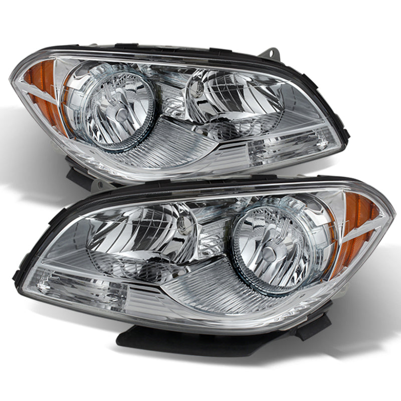 SPYDER Xtune Chevy Malibu 2008-2012 Crystal Headlights Chrome HD-JH-CMA08-AM-C 9026027 9026027 Photo - Primary