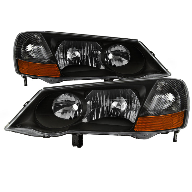 SPYDER xTune Acura TL 2002-2003 HID Model Only OEM Style headlights - Black HD-JH-ATL02-HID-BK 9036347 9036347 Photo - Primary