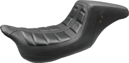 Mustang Motorcycle Mustang 08-21 Harley Electra Glide,Rd Glide,Rd King, Str Glide Squareback 1PC Seat - Black 75239 75239 Photo - Primary
