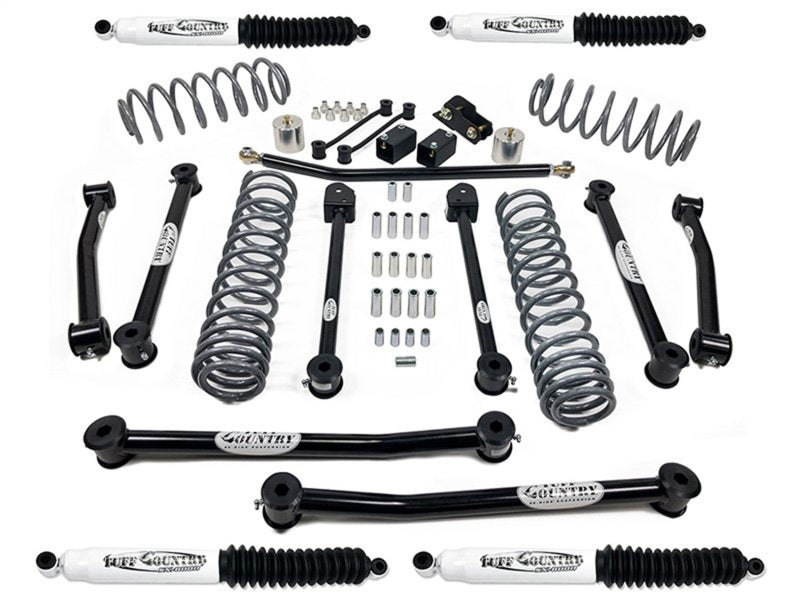 Tuff Country 18-23 Jeep Wrangler JLU (4 door Models Only) 4in Lift Kit (SX8000 Shocks) 44100KN 44100KN Photo - Primary