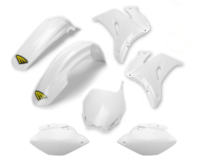 Cycra 06-09 Yamaha YZ250F Powerflow Body Kit White 1CYC-9305-42