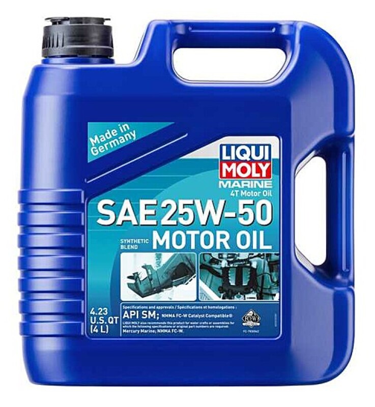 LIQUI MOLY 4L Marine 4T Motor Oil SAE 25W50 22510 22510 User 1