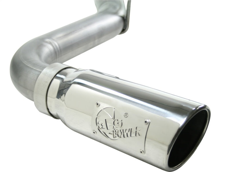 aFe Cat-Back Exhaust System Polished - Ford F-150 97-03 49-43043-P Photo - Unmounted